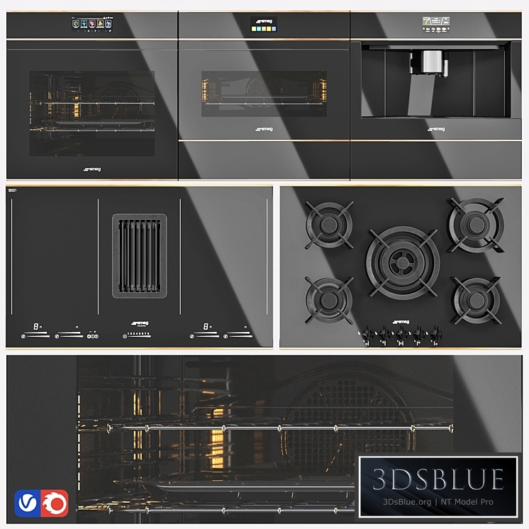 SMEG-Dolce Stil Novo Kitchen Appliance