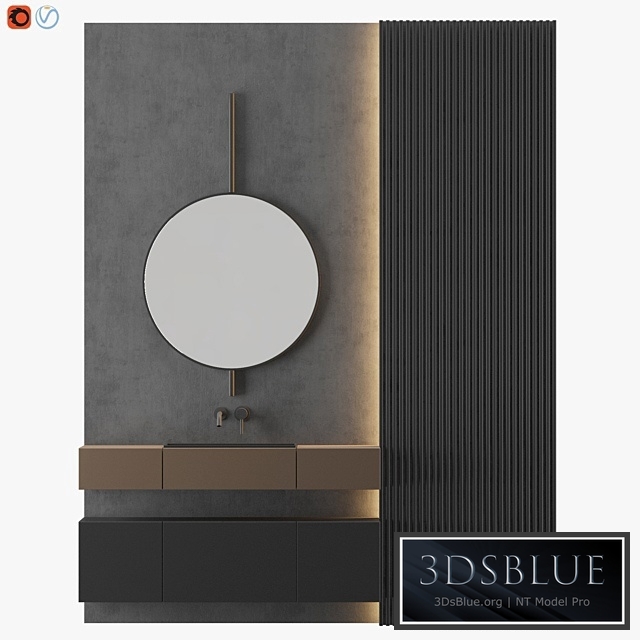 MODERN - Gray Bathroom_04