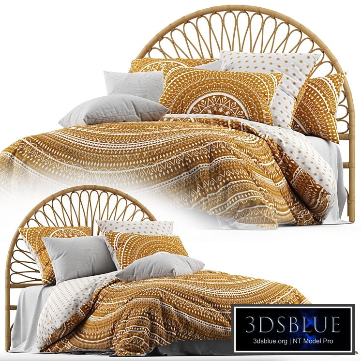 Home Republic Karma Quilted Cinnamon Quilt Cover