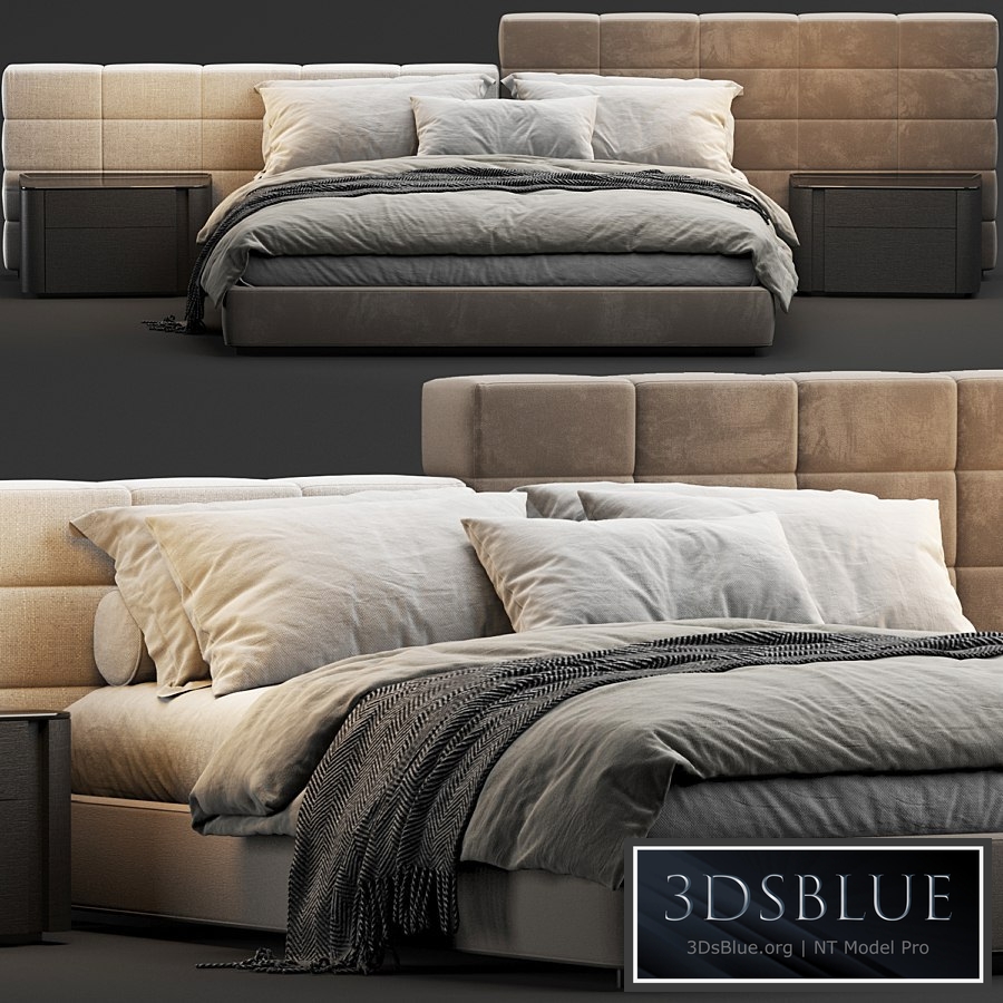 Minotti lawrence bed