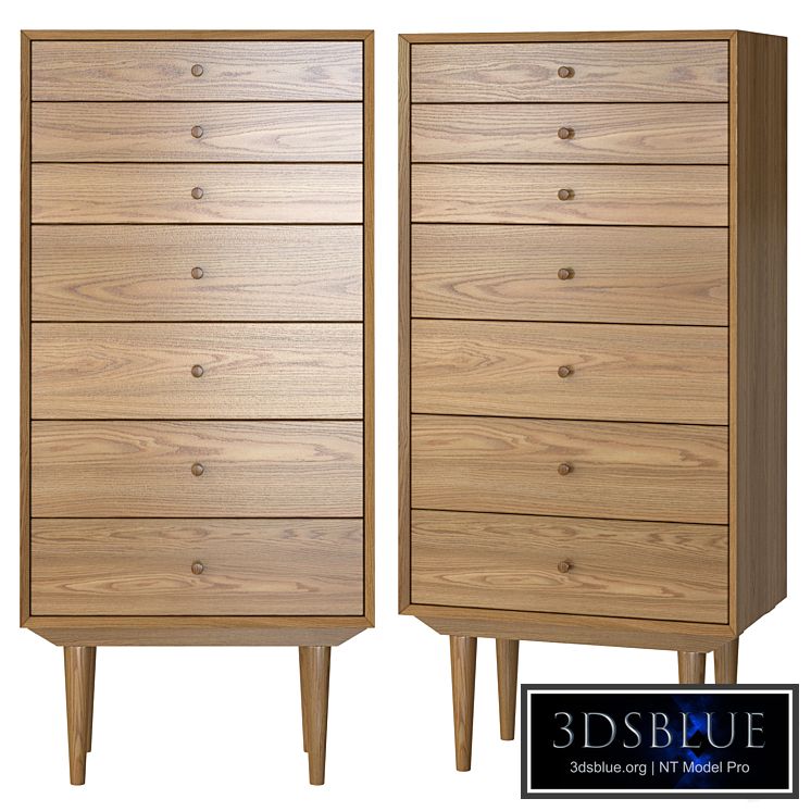 Chest of 7 drawers Quilda