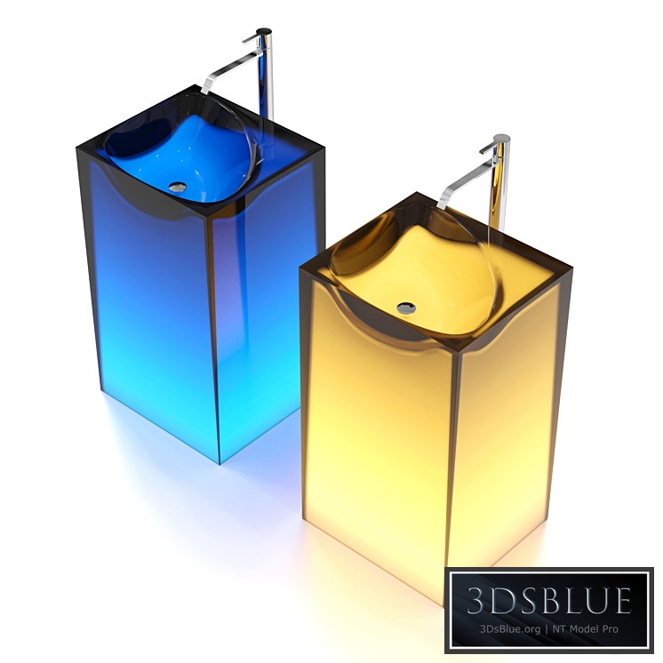 Antonio Lupi sink "ASTRO", mixer tap "BIKAPPA"