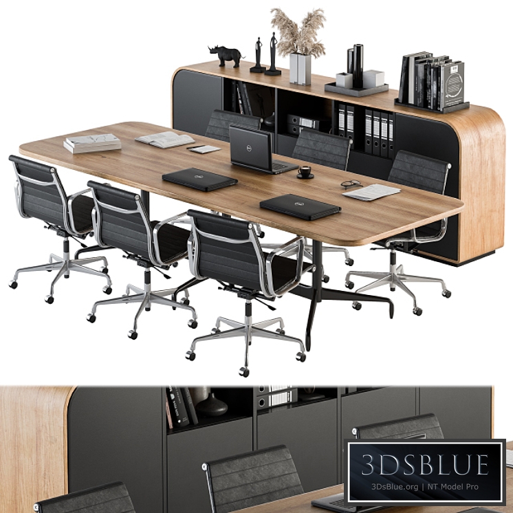 Meeting Table with office chair 07