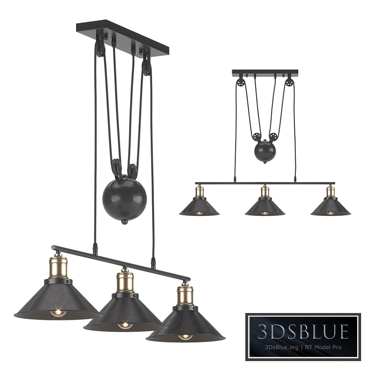 Pendant lamp Minsk 3xE27x40 W Minsk Leroy Merlin