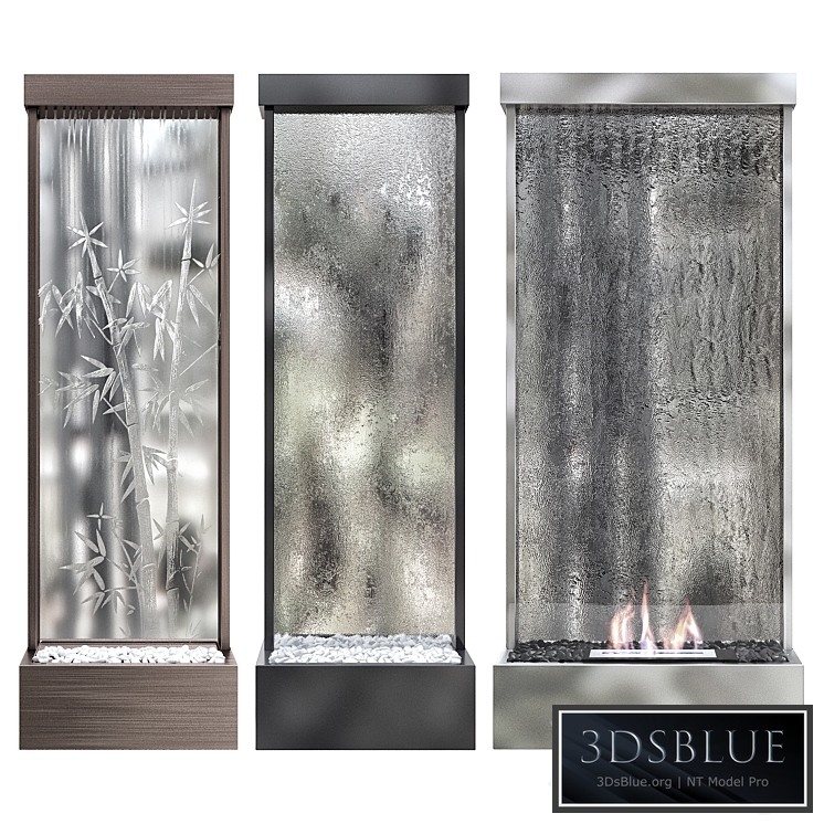 Wall watter waterfall 3