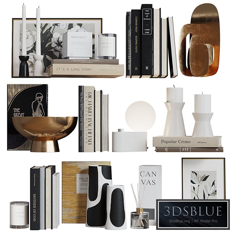 Decor shelf set 13 West Elm