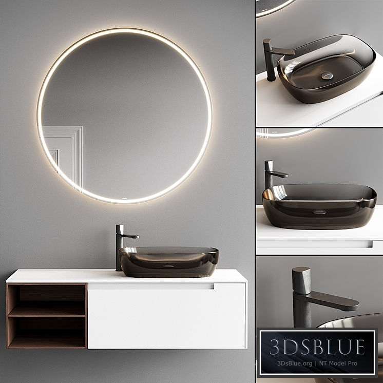 Antonio Lupi Design Orma Vanity Unit Set 4