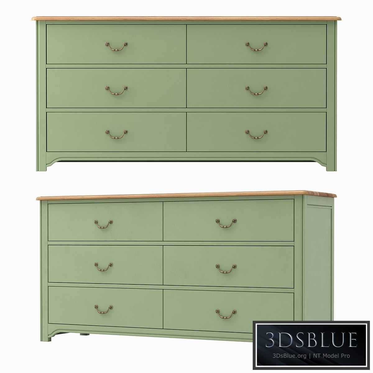 Chest of drawers Olivia for six drawers