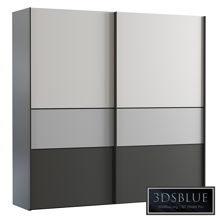 Sliding wardrobe Trio