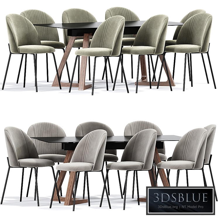 Cloyd Dining Chair Table