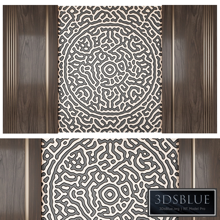 Wall panel with a pattern №3