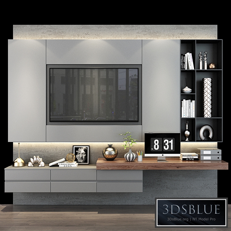 TV shelf 0340
