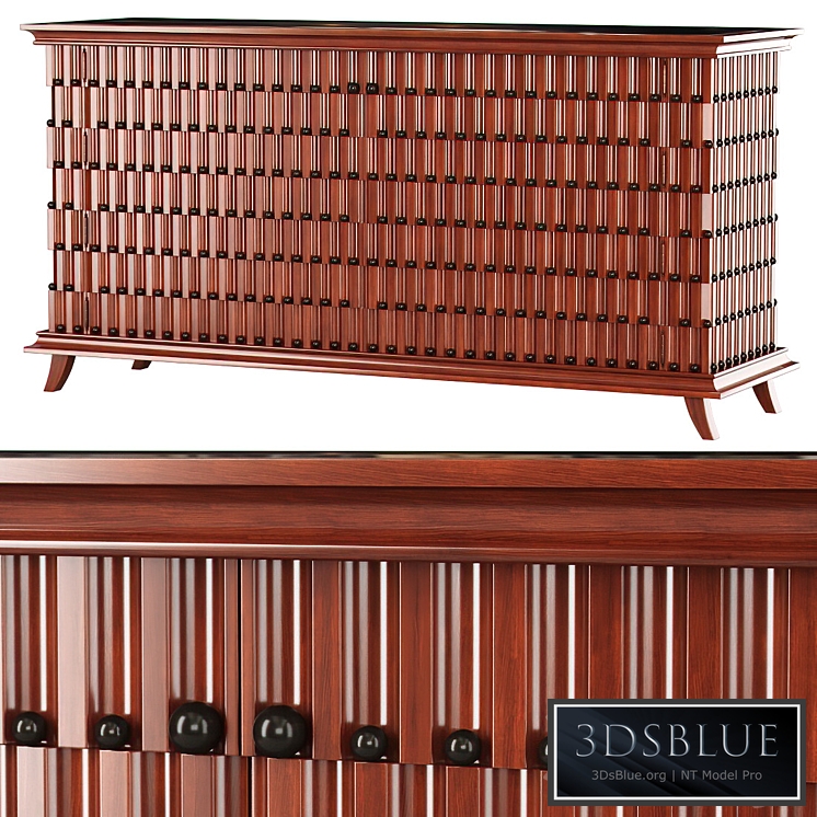 Minotti Collezioni chest of drawers / Wooden chest of drawers