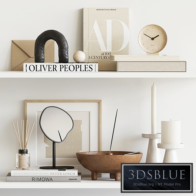 Decorative beige set