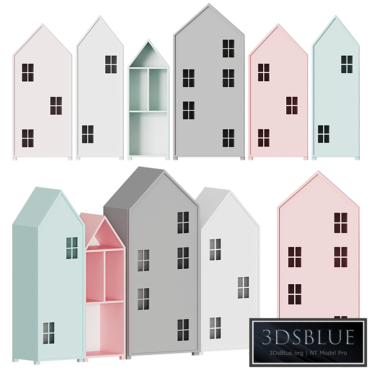 Nordic Bookcase for children