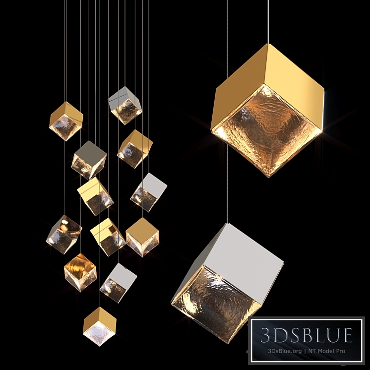 Pendant lamp bomma PYRITE