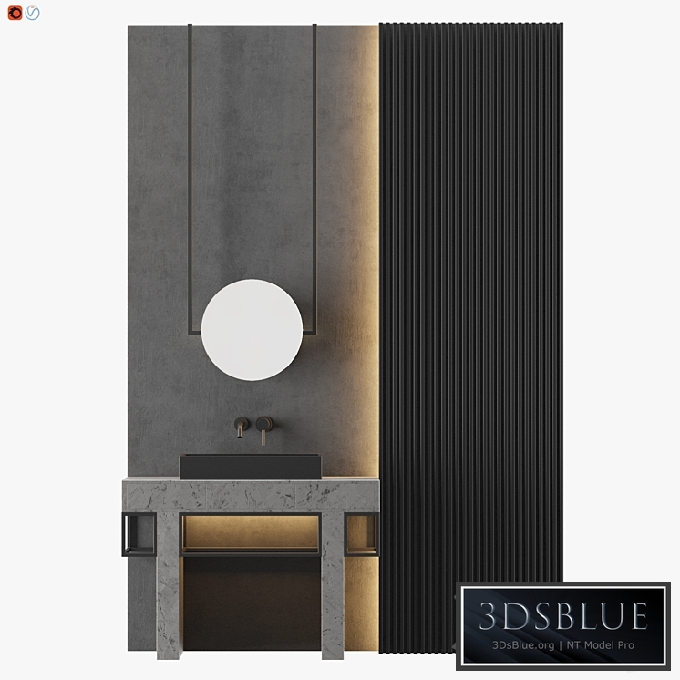 MODERN - Gray Bathroom_19