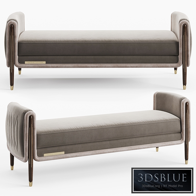 Theodore Alexander Grace end of bed Bench