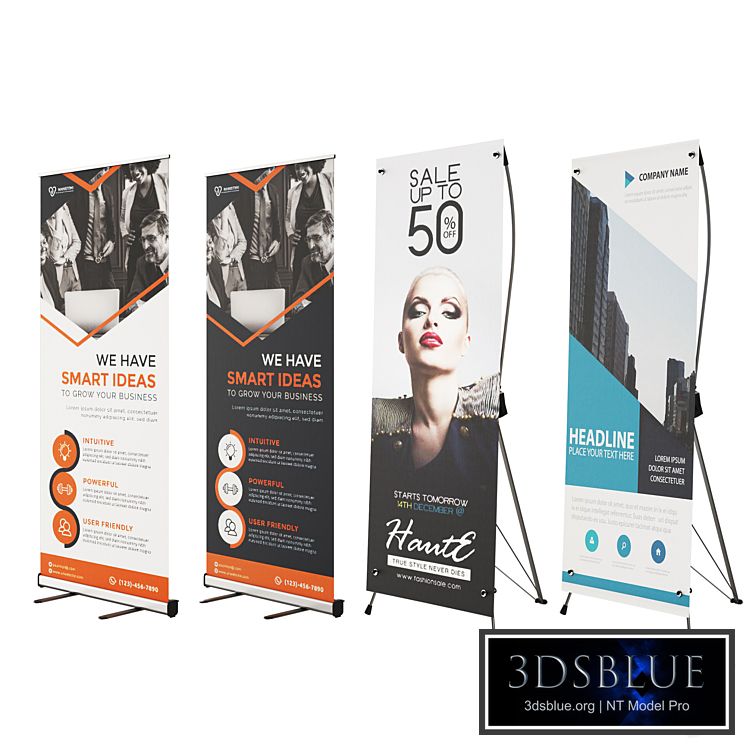 Advertising Banner Stands