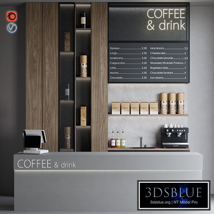 Coffeeshop 1 Coffee and drink