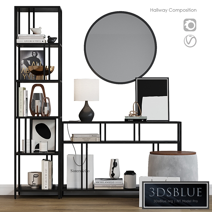 West Elm Hallway Composition 3