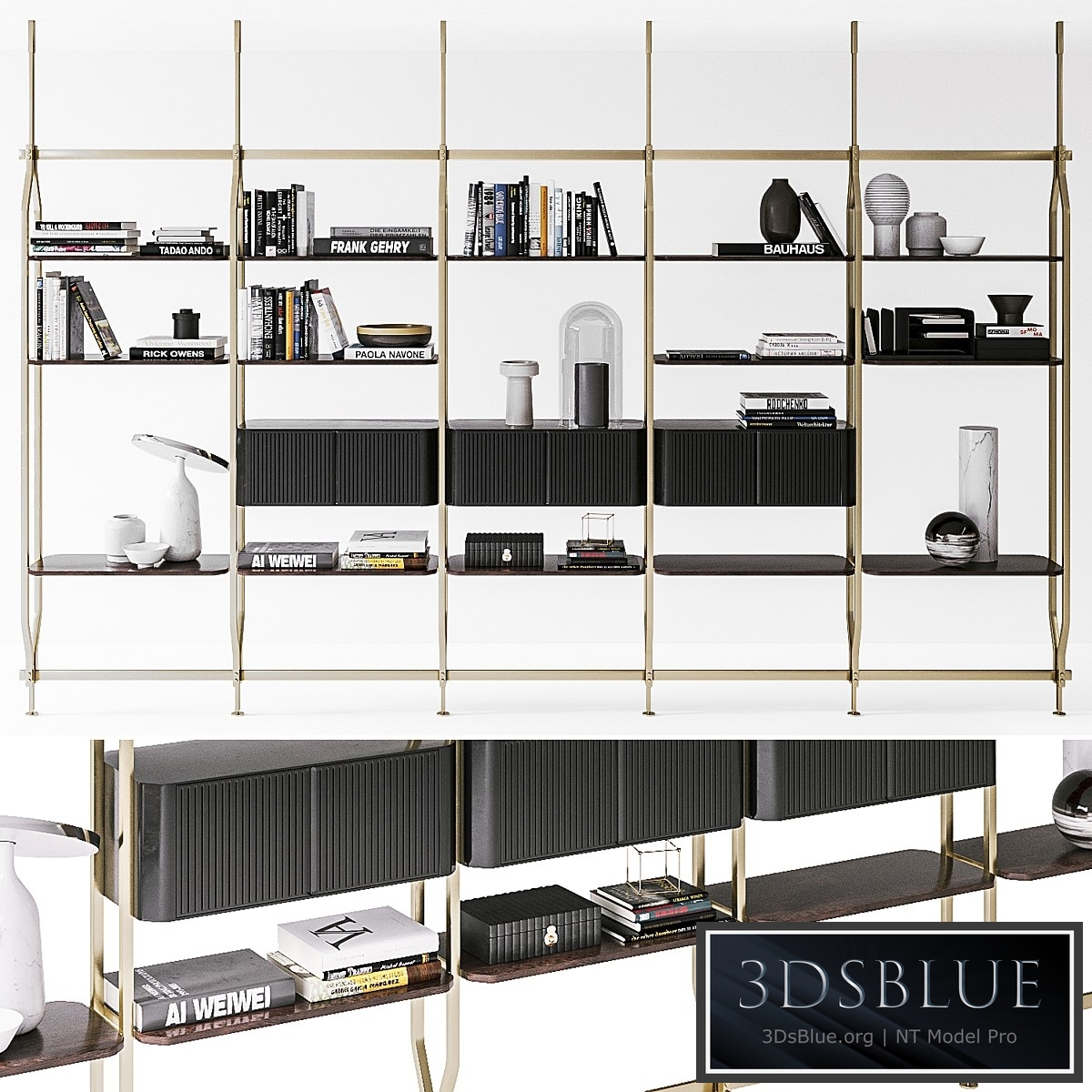 Rack Bontempi Charlotte Ceiling Fixing