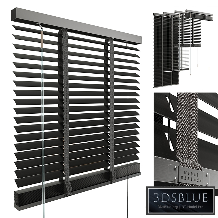 Metal Blinds black 600 in 35mm