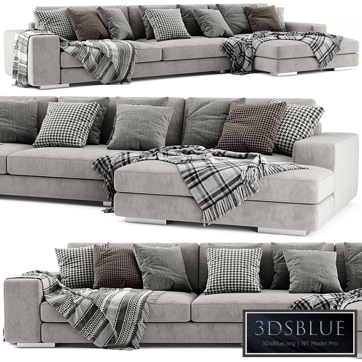 Verzelloni Holden Chaise Longue Sofa