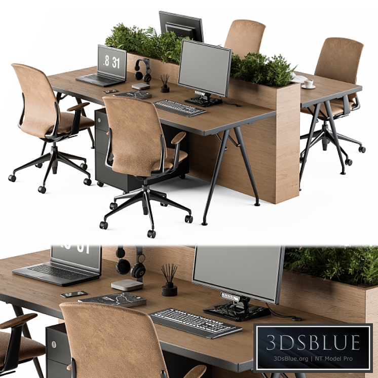Office Furniture - employee Set 29