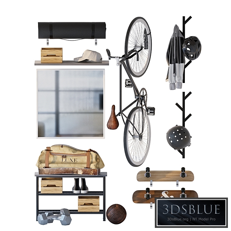 Hallway with filling