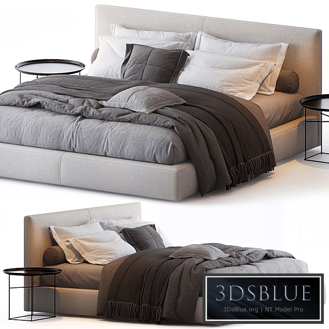 Richard bed by B&B Italia