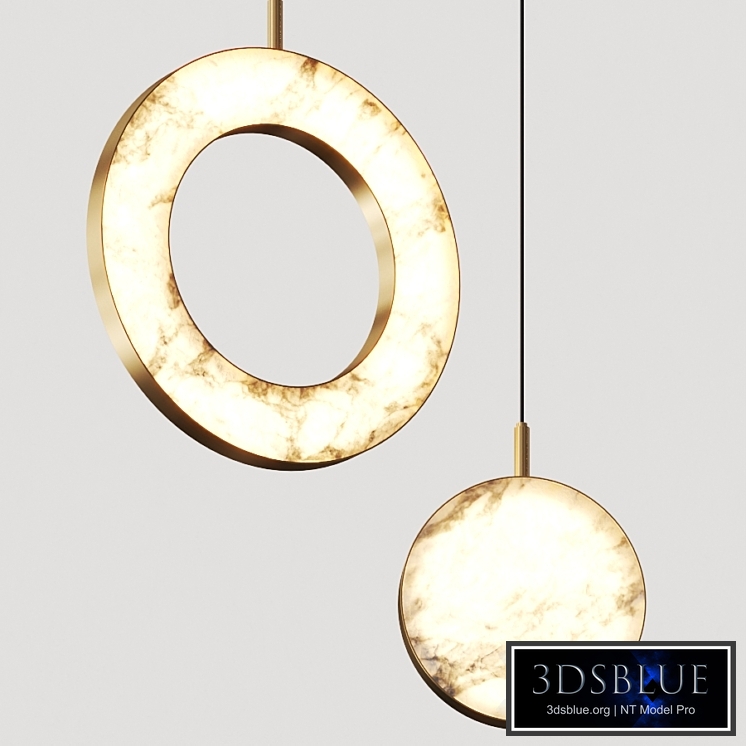 Marc Wood Rosa Ring Cluster Pendant Lamp