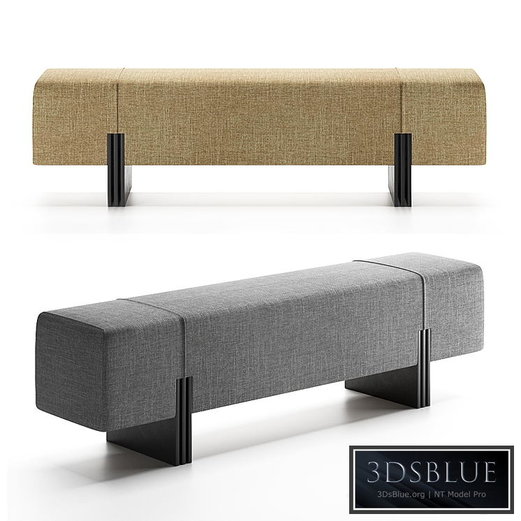 Apua Bench by Bruno Moinard Éditions