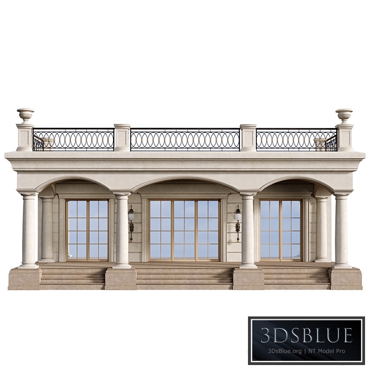 Entrance to the house Porch