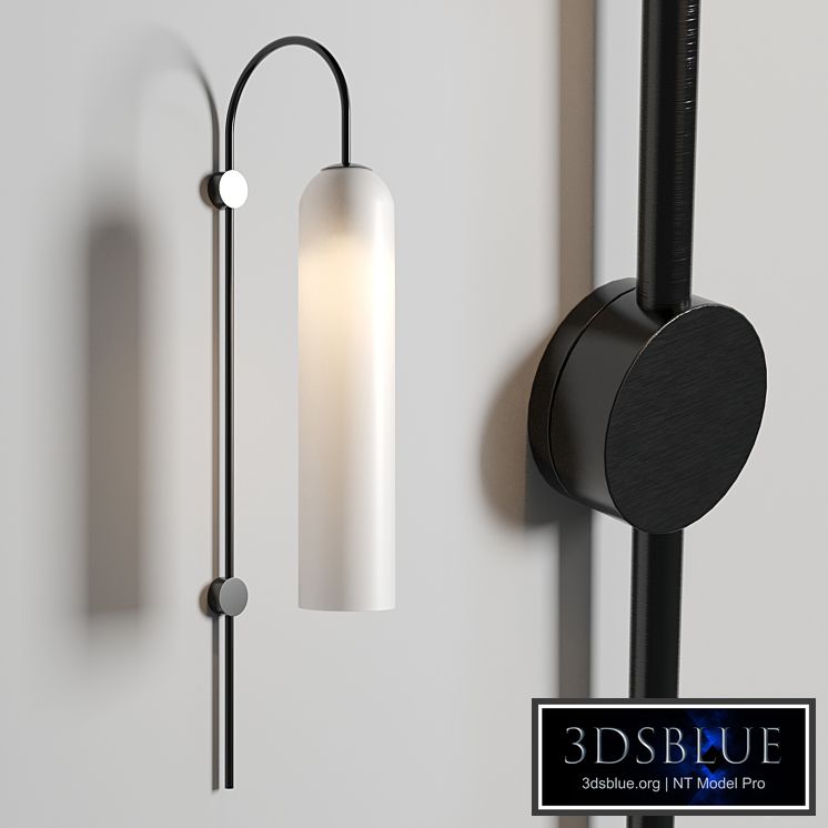 float wall sconce light