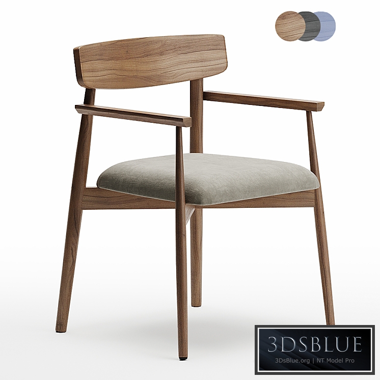 Claretta with armrest