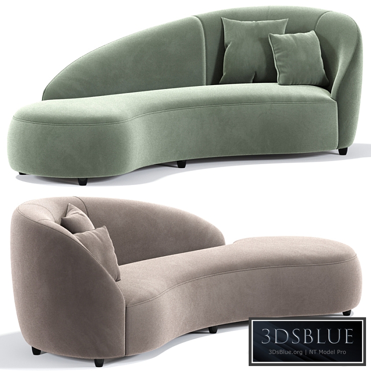 Euforia Montbel Curved Sofa