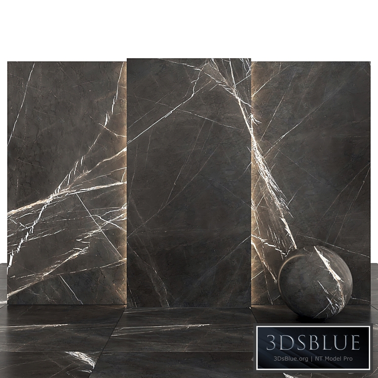 Marquina gray marble