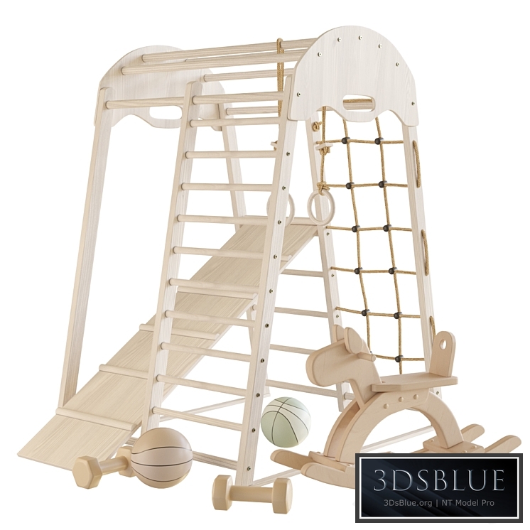 Toys and furniture set