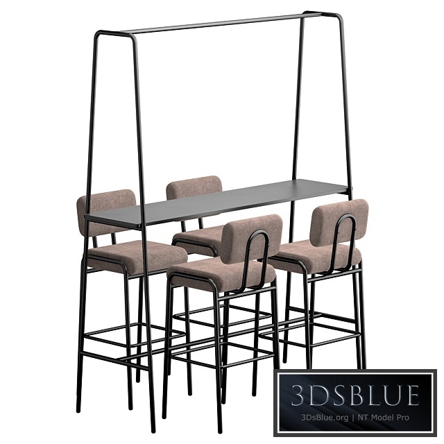 Cosmo Bar Stool and Table 2