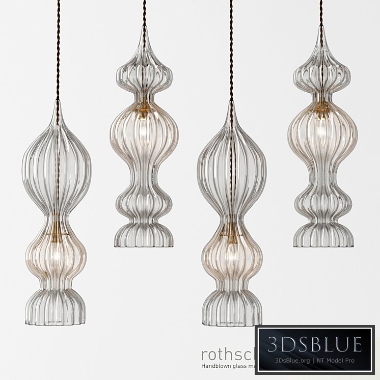 Rothschild & Bickers Spindle Pendants