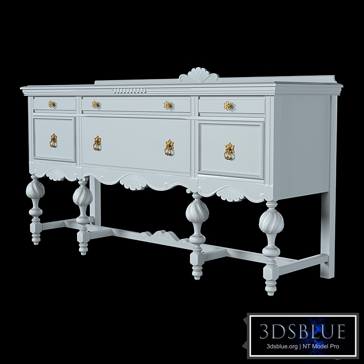 Jacobin style chest of drawers