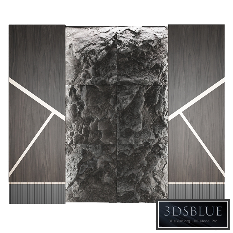 Wall rock panel №4