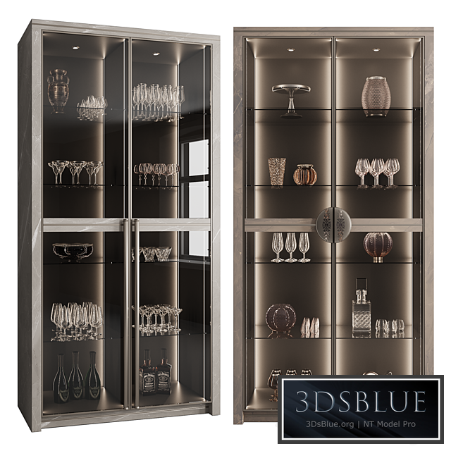 Сupboard with dishes My Design №18