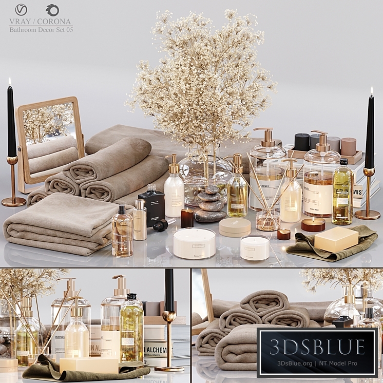 Bathroom Decor Set 05