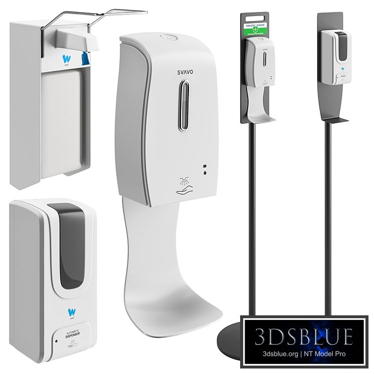 Hand Sanitizer Dispenser Set