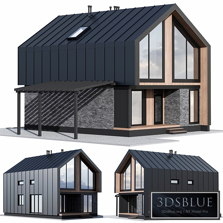 Barnhouse with carport