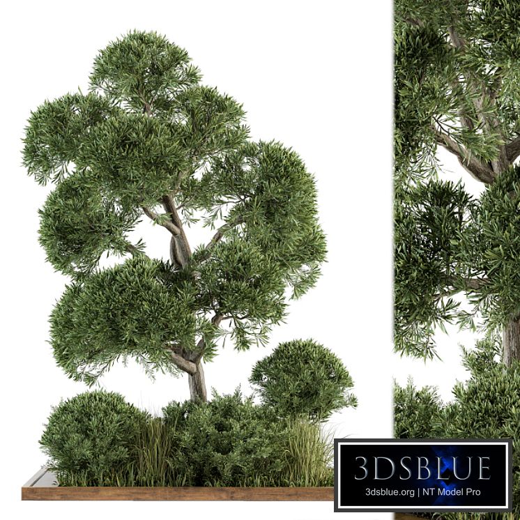 Garden set Tree and Bush - Garden Set 16