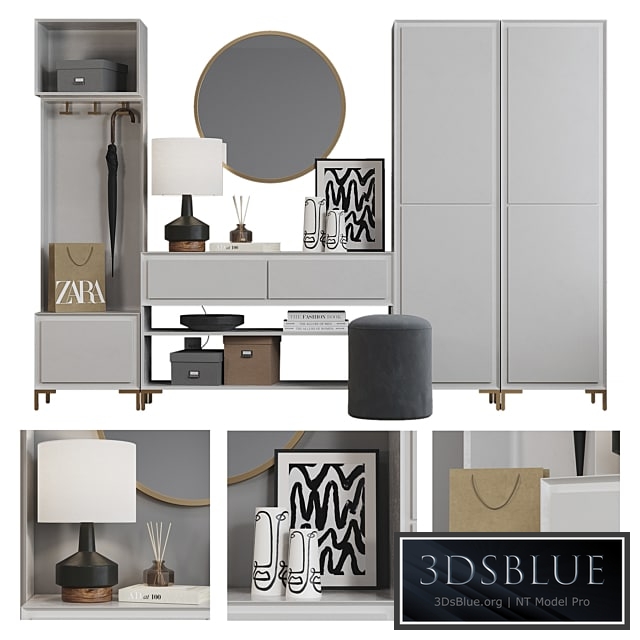 West Elm Hallway Composition 4