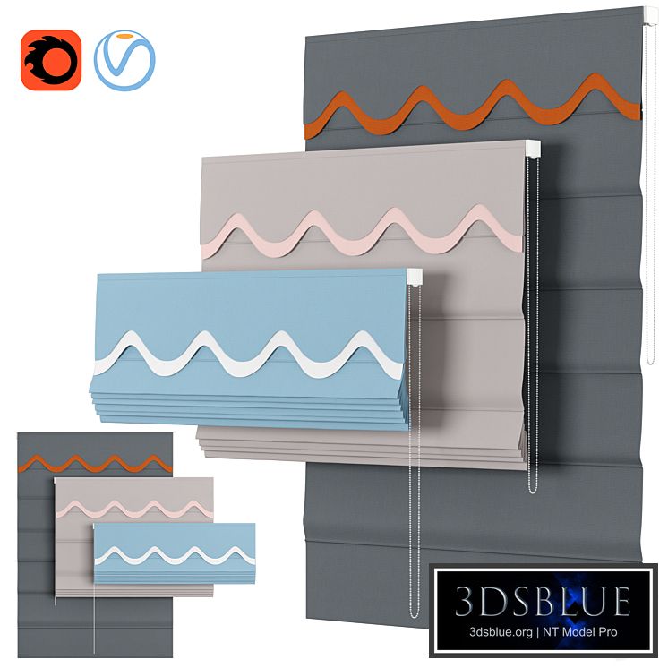 Roman Curtains 93 | Karuilu | Valance